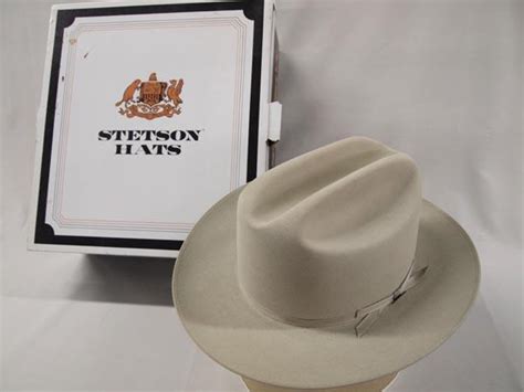 Vintage Stetson Cowboy Hat In Original Box