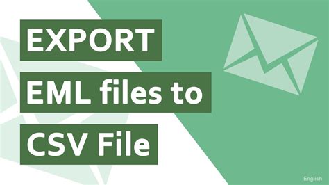 In csv file each line represents single data record, and records can contain one or more fields separated by commas. How to Export EML to CSV File Format in Bulk - Step By ...