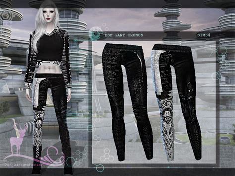 The Sims Resource Dsf Pant Cronus Punk Outfits Clothes Fashion