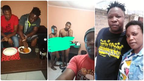 Drama As Man Takes Selfie After He Busted His Wife In Bed With Her Lover