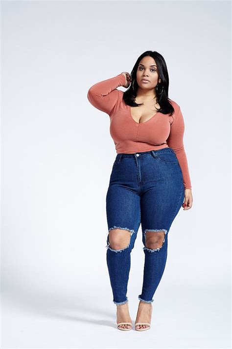 High Waisted Jeans For Plus Size Women Where Womans Clothes Stores Online Free Shipping