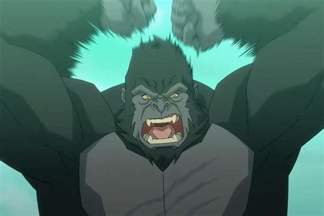 Skull Island Kong Defends His Home In Trailer For Netflix Anime