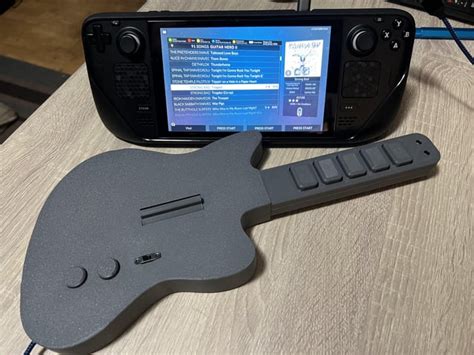 Finished Printing A Clone Hero Controller For Portable Adventures My