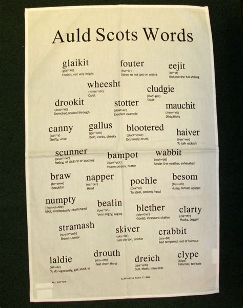 Scottish Words For Beautiful Photos Idea