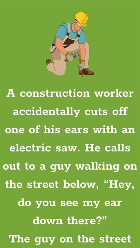 Construction Worker Funny Long Jokes