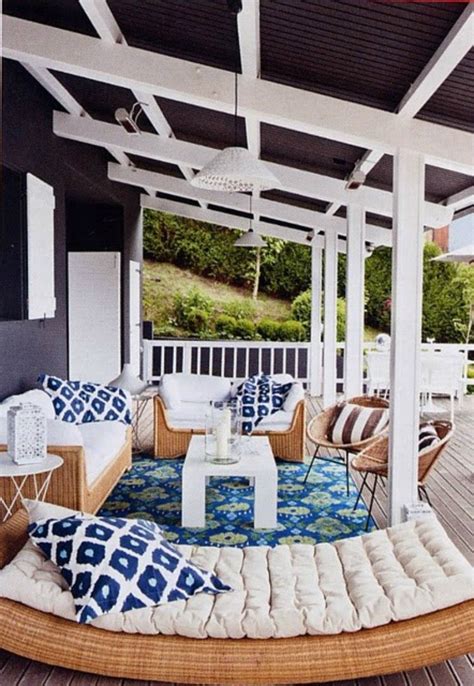Coastal Home 10 Ways To To Create Summertime Outdoor Living Rooms