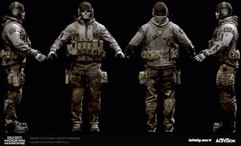Ricky Zhang Call Of Duty Modern Warfare 2019 Classic Ghost Skin