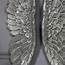 Pair Of Large Antique Silver Angel Wings  Melody Maison®