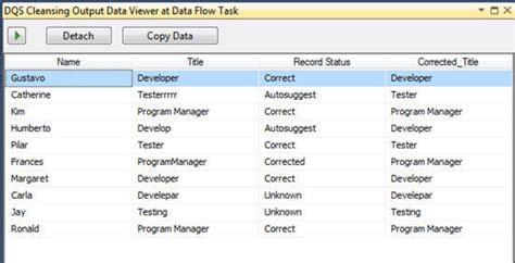 Getting Started With Sql Server Data Quality Services Using Ssis