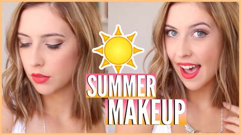 Summer Drugstore Sweatproof Makeup Tutorial Courtney Lundquist Youtube