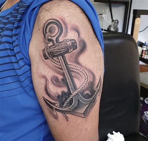 Anchor Tattoo On Arm Tattoos Anchor Tattoo Design Arm Tattoo
