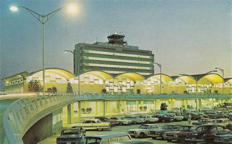 Atlanta Airport At Night Sunshine Skies