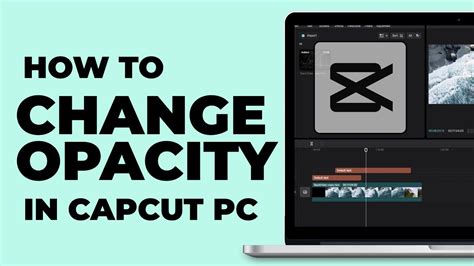 How To Change Opacity In Capcut Pc Windows And Macbook Latest Update