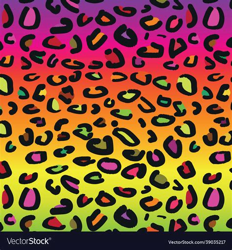 Rainbow Leopard Print Wallpaper Home Design Ideas