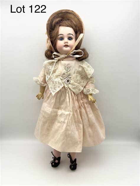 At Auction German Armand Marseille 1894 Dep Bisque Head Doll 17