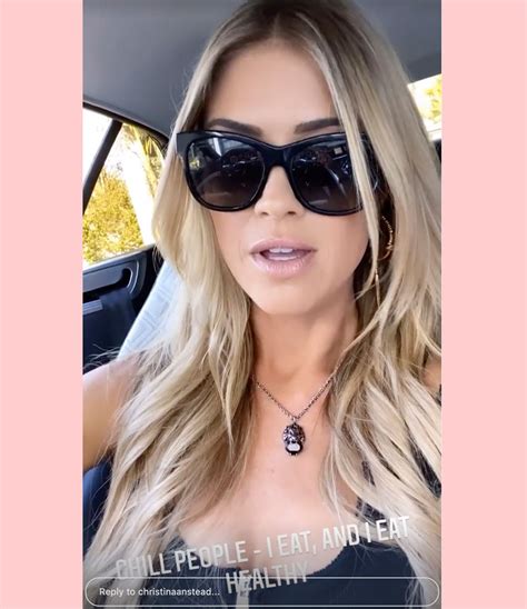 Christina Anstead Chastises Followers About Criticism Over Her Weight