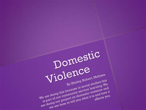Ppt Domestic Violence Powerpoint Presentation Free Download Id3248515