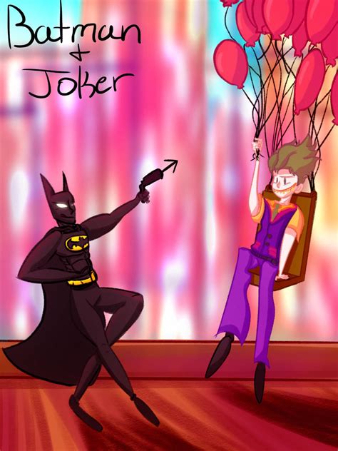 Batman And The Joker By Trippingontulips On Deviantart