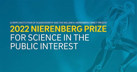 2022 Nierenberg Prize Presentation By Jesse H Ausubel Scripps