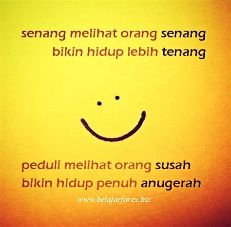 Senang melihat orang senang, bikin hidup lebih tenang. Peduli melihat