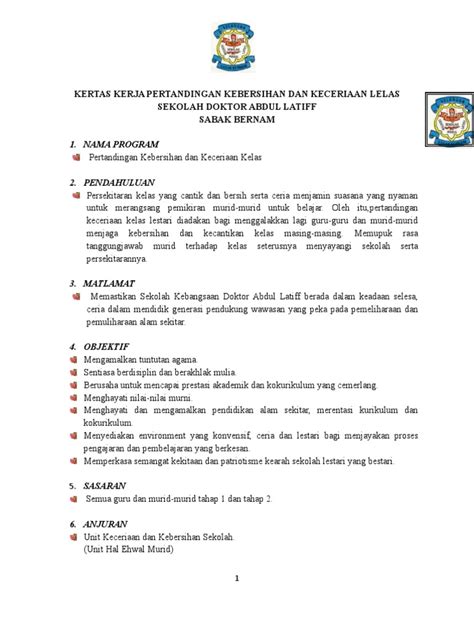 Pakej niaga lengkap yang mengandungi rancangan perniagaan (rp), 33 contoh kertas kerja, 9 panduan perniagaan, perisian perakaunan, build a website for free, the millionaire mindset dan trump 101: Kertas Kerja Pertandingan Kebersihan Dan Keceriaan Kelas 2017