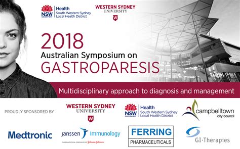 2018 Gastroparesis Symposium Gi Motility Disorders Unit Western