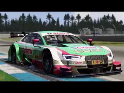 Assetto Corsa DTM Racing Mod Audi GameplayHockenheimring GTX1060
