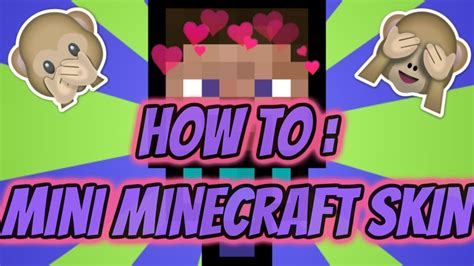 How To Mini Your Minecraft Skin Youtube