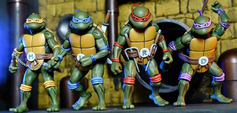 Cool Stuff Radical Neca Teenage Mutant Ninja Turtles Action Figure Box Set