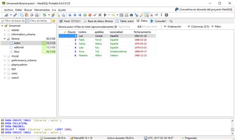 Portal Tutoriales Como Insertar Registros De Una Base De Datos Con