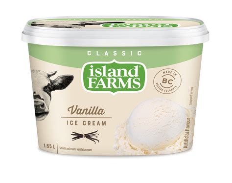Classic Vanilla Ice Cream Island Farms