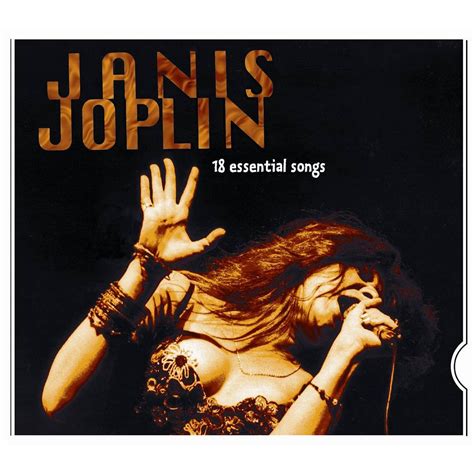 Janis Joplin 18 Essential Songs Cd Janis Joplin Lyrics Rock And