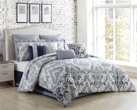But what if it's not? 10 Piece Mathilda Silver/Gray Comforter Set (With images ...