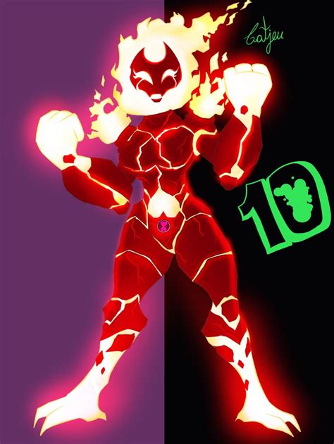 Rule 34 Alien Ben 10 Black Background Breasts Catjeu Chaquetrix