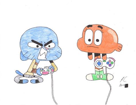Gumball And Darwin Finished By Yukaze92 On Deviantart
