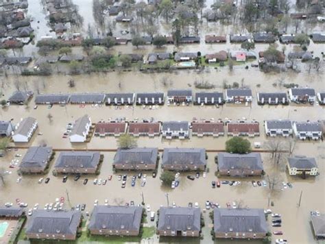 Record Flooding Swamps Texas Louisiana Miss