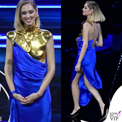 Chiara Ferragni A Sanremo Con Gli Abiti Manifesto Di Schiaparelli