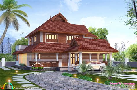 Kerala Traditional House Plans With Photos Budget Traditional Nalukettu