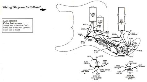 Fender Precision Bass Plus Wiring Diagram Wiring Diagram