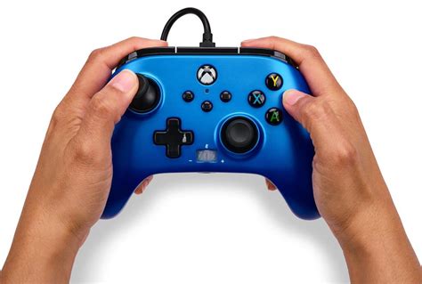 Powera Enhanced Wired Controller For Xbox Series Xs Sapphire Fade