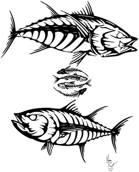 Yellowfin Tuna Online Coloring Page Sketch Coloring Page