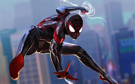 Spider Man Into The Spider Verse Wallpaper Galaxy Wallpapercave Is An