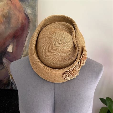 Gabriela Ligenza Accessories Vintage Gabriela Ligenza Straw Hat