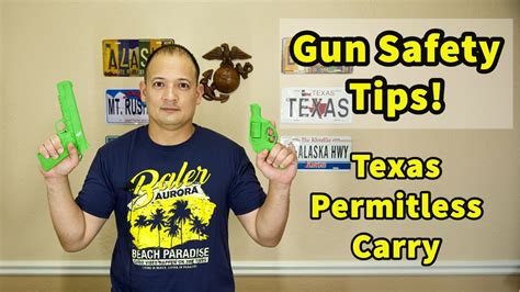 Gun Safety Texas Constitutional Carry Law In Effect September 1st