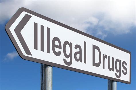 Illegal Drugs Highway Sign Image