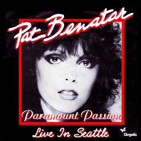 Pat Benatar Paramount Passion 1979 Pat Benatar Album Cover Art