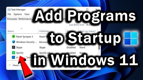 How To Add A Program To Startup In Windows 11 Windows 11 Startup