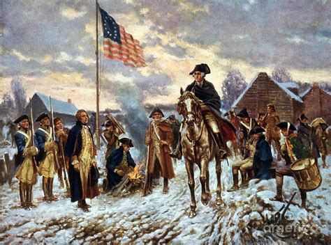 George Washington At Valley Forge Photograph By Science Source Fine