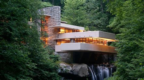 80 Años De La Casa De La Cascada De Frank Lloyd Wright Sobre