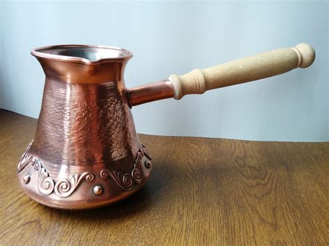 Jazzve Armenian Coffee Pot Maker Coffee Pot Cezve Copper Etsy Cezve